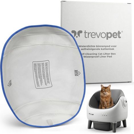 Katzenstreumatte® – Wasserdicht und kratzfest – Innenmatte für automatische Katzentoiletten – Schutzmatte – 40 x 37 cm (1/5)