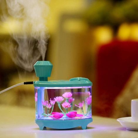 Humidificateur USB pour aquarium de 460 ml avec lumière LED (1/5)