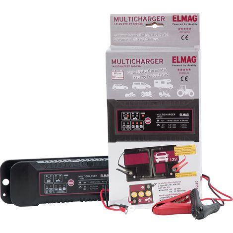 Automatisches Batterieladegerät 6/12 V. MULTICHARGER 14120 (1/5)