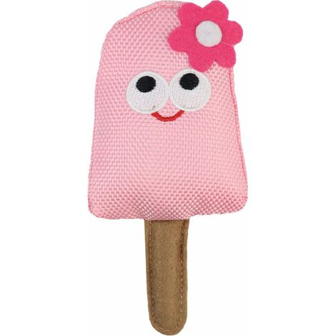 Jouet en tissu imperméable avec herbe à chat modèle Ice Cream pour chats