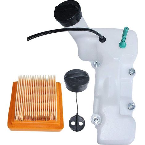 41343500400 Kit filtre à air du réservoir de carburant avec bouchon compatible Stihl FS120 FS200 FS250 S300 FS350 BT120C pièces de coupe (1/5)