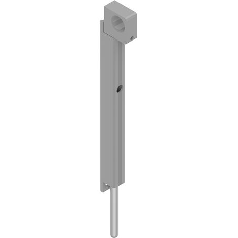 Verrou applique + tige en inox L250mm alu - LA CROISEE DS - 6941-021