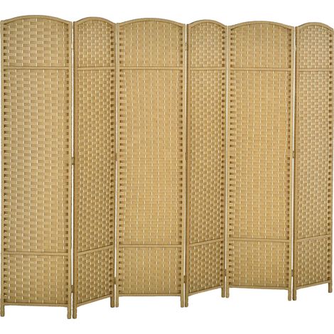 Biombo plegable de 6 paneles para mayor privacidad, T0002-01-15729 (1/2)