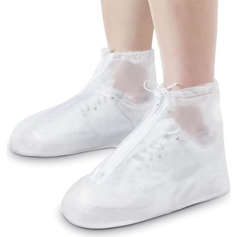 royaluxe - 1 Paires Couvre Chaussure Impermeable, Surchaussures Réutilisables, Couvre-Chaussures Antidérapant, Pluie Surchaussures Femme Hommes (1/5)