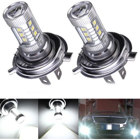 2pcs H4 80W Automotive LED Replacement Ampoule LED Ampoule Light Kit Super Luminous . Ultra Bright Car Headlight Bulbs (1/4)