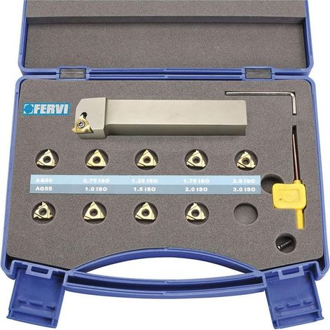 Kit d'outils pour filetage externe de 20 mm pour tour a metaux