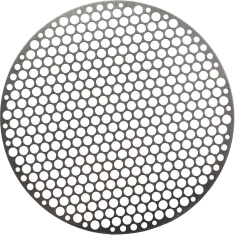 Grille de cuisson ronde en acier inoxydable, grille de barbecue ronde en maille grillagée pour accessoires de cuisine de camping en plein air, grille de barbecue ronde (26CM) (1/5)