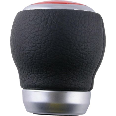 Bouton Levier de Tête de Bâton Boîte Manuelle Remplacement Accessoire Montage Facile Construction et PU Cuir pour Automobiliste (1/5)