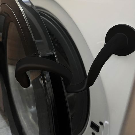Support Magnétique pour Porte de Lave-Linge à Hublot – Flexible, Facile à Installer, Garde la Porte Entrouverte pour Éviter l'Humidité et la Moisissure – Compatible avec la Plupart des Machines (1/5)