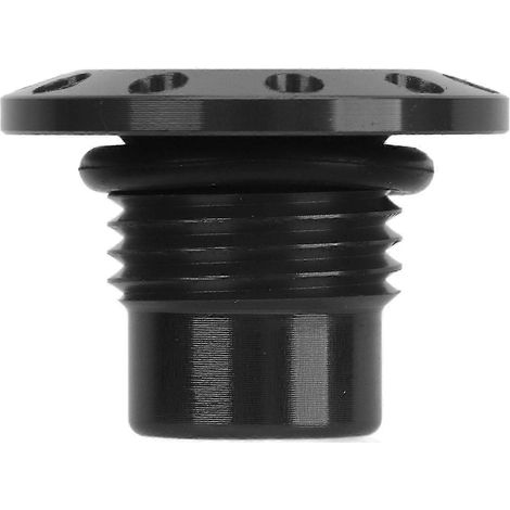 Bouchon de remplissage d'huile moteur pour moto, en alliage d'aluminium, avec couvercle à vis, pour modèles 390, 250, 200, 125 et RC390 (noir). (1/5)