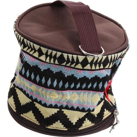 Sac suspendu pour rouleaux de papier toilette camping, étui en tissu portable et enroulable, (1/5)
