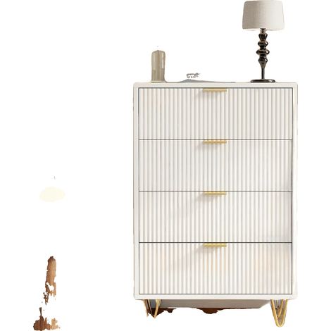 Commode, Design Moderne, Rangement Spacieux, BLANC (1/5)