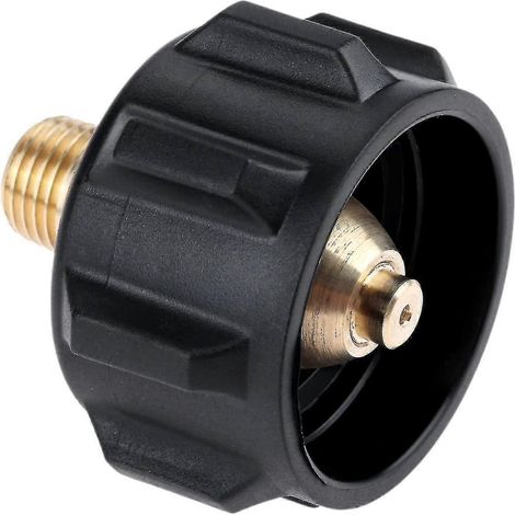 Adaptateur de remplissage de propane QCC1 1/4 pouce, filetage mâle pour vanne de régulation de gaz (1/4)