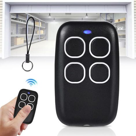 Ouvre-porte de garage - Duplicateur de télécommande - Télécommande de porte de garage - Noir (1/5)