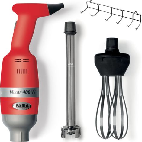 SET Mixeur Plongeant 2en1 + Fouet + Cintre 400W - Hendi 224380 (1/5)