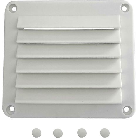 Grille de ventilation à persiennes pour conduits d'aération de camping-car (1/5)