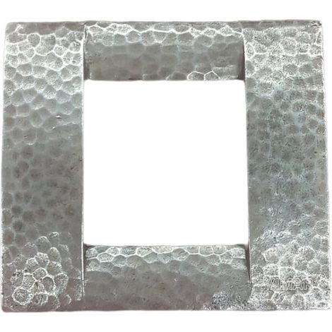VIMAR - PLACCA SERIE IDEA 1/2 MODULI STILE PELTRO