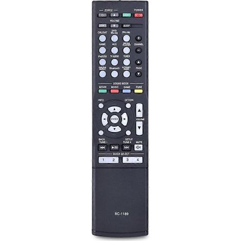 Ersatzfernbedienung RC-1189 für Denon AV-Receiver AVR-S700W, AVR-S710W, AVR-S720W, AVR-X1100W, AVR-X1200W und AVR-S700 (1/5)