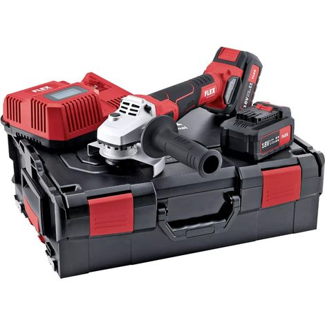 Flex Akku Winkelschleifer mit Bremse LB 125 18.0-EC/5.0 Set 18V 125mm 499331
