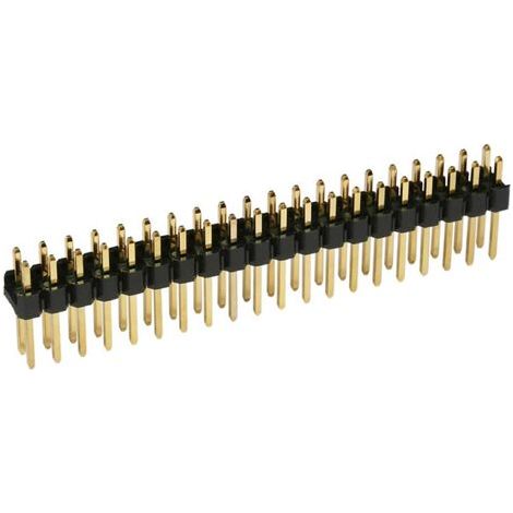 Barrette mâle (standard) econ connect SL40G2 Nbr de rangées: 2 Nombre de pôles par rangée: 20 1 pc(s) C615251 (1/3)