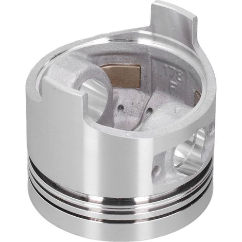 Piston de remplacement en alliage d'aluminium pour moteur de micro-cultivateur refroidi par air pour mini-motoculteur, 178F (1/5)