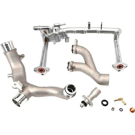 Kit de durites de refroidissement métalliques compatible avec les moteurs V6 3.0L XF, XJ, XE LR075991 LR092992 LR028136 LR049990 (1/5)