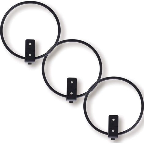 Lot de 3 supports de pots suspendus pour balcon, intérieur et extérieur, 6 pouces, 1 jeu (1/5)