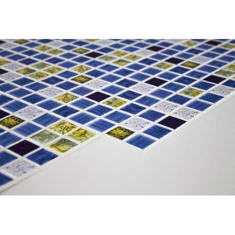 PVC Wandpaneele - Mosaik Motive, pflegeleichte Platten - RESTPOSTEN: MOSAIC ATLANTIS (1/4)