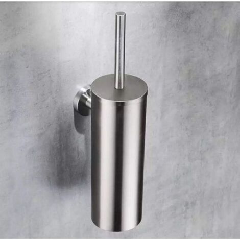 Porte-brosse WC en acier inoxydable 304, seau long, brosse WC sur pied pour la décoration de salle de bain
