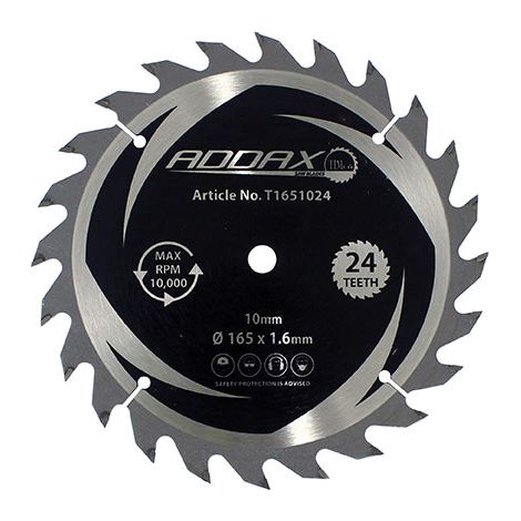 TIMCO Handheld Cordless Circular Saw Blade - 165 x 10 x 24T