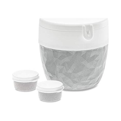 Koziol BentoBox L scatola per il pranzo grigia design moderno (1/3)