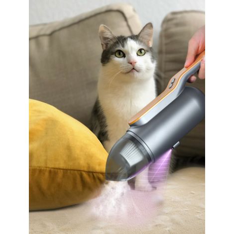 Black Home Dust Rechargeable High Power Cordless Handheld Vacuum Cleaner (1/5)