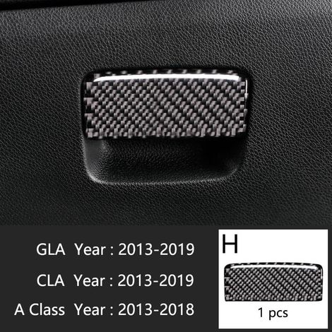 (Type H) Compatible avec Mercedes-Benz Classe A W176 GLA X156 CLA Accessoires Climatisation Console CD Panneau de garniture Style automobile (1/5)