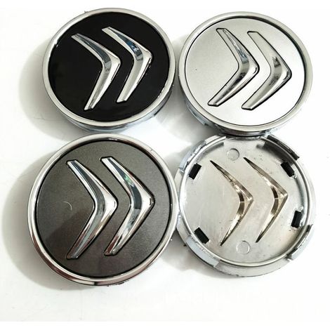 Cache-Moyeu - 60 mm - Pour Jantes Automobile - ABS - Protection Moyeu Roue - 4 Pièces (1/5)