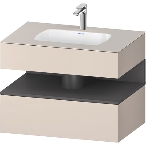 Duravit Collection One lavabo à encastrer avec meuble sous-vasque