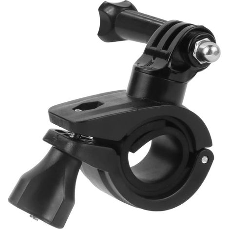 soporte para cámara, rotación de 360°, soporte para manillar de bicicleta, compatible con GoPro Hero, accesorio deportivo (1/5)