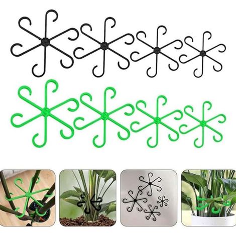 8 pièces supports de tige – Support pour plantes grimpante, plantes d'intérieur grimpantes, support de plante à feuilles de Monstera (1/5)