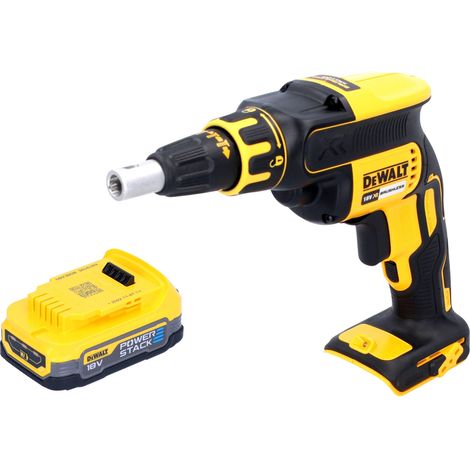 Avvitatore a batteria per cartongesso DeWalt DCF 620 N 18 V 30 Nm Brushless + 1x batteria Powerstack 1,7 Ah - senza caricabatteria (1/5)