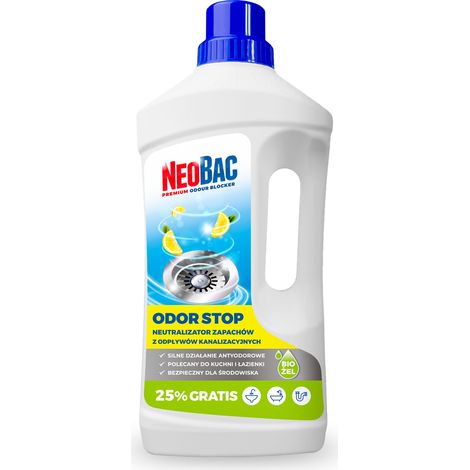 Neutralizador de olores para desagües NeoBac Odor Stop 1L