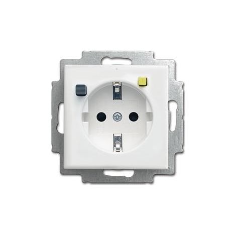 Busch-Jaeger 3120 EUCB-914 FI-SCHUKOMAT SCHUKO® Steckdosen-Einsatz mit Fehlerstrom-Schutzschalter (1/5)