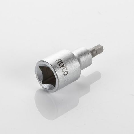 Llave de vaso 1/2' con punta hexagonal 8 mm ALYCO (1/4)