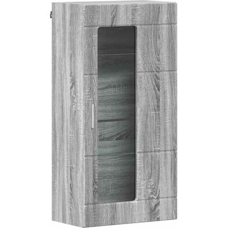 Maison Exclusive - Armadio in Legno Grigio Sonoma 50 x 29 x 100 cm