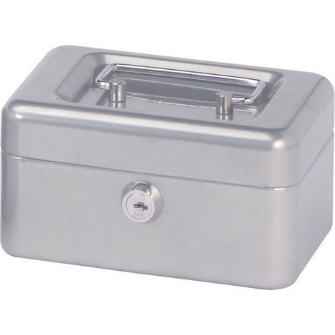 Maul 18280 Geldkassette (B x H x T) 152 x 81 x 125 mm Silber
