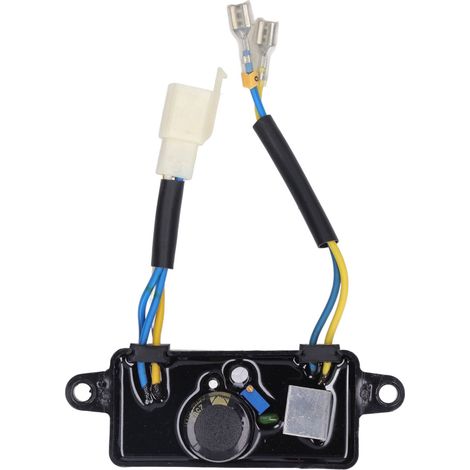 Régulateur de tension AVR monophasé à 6 fils pour moteur à essence et générateur de 1 à 2,5 kW