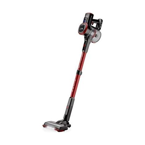 Eta Vertikales 2-in-1 Staubsauger Grau und Rot