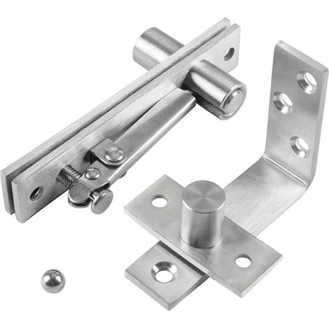 Charnière de porte, armoire, acier inoxydable argenté, penderie, maison, 90 (1/4)