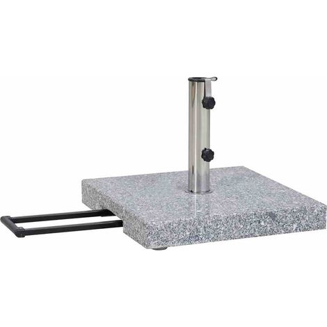 Granitständer Trolley 45 kg eckig mit Tolley-Auszug und Rollen (1/5)