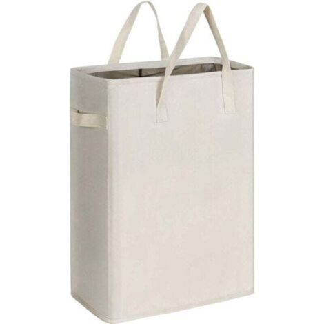 Bluedeer – Panier à linge fin pliable 39 x 19 x 60 cm – Tissu Oxford 600D imperméable – Conception maillage stable – Poignée de transport (1/5)