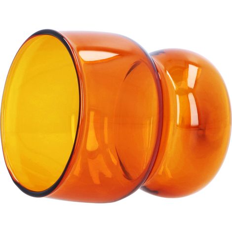 Hochwertiger, hitzebeständiger Trinkbecher aus Borosilikatglas für Zuhause, Hotel, Café (Braun) (1/5)