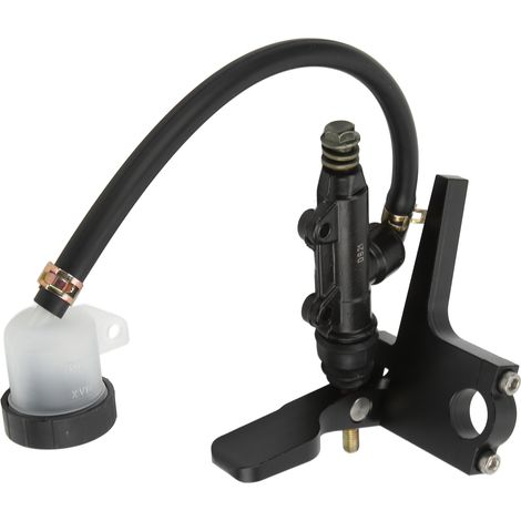 Maître-cylindre de frein à pouce pour moto, pompe en alliage d'aluminium noir, universel, modification (1/5)
